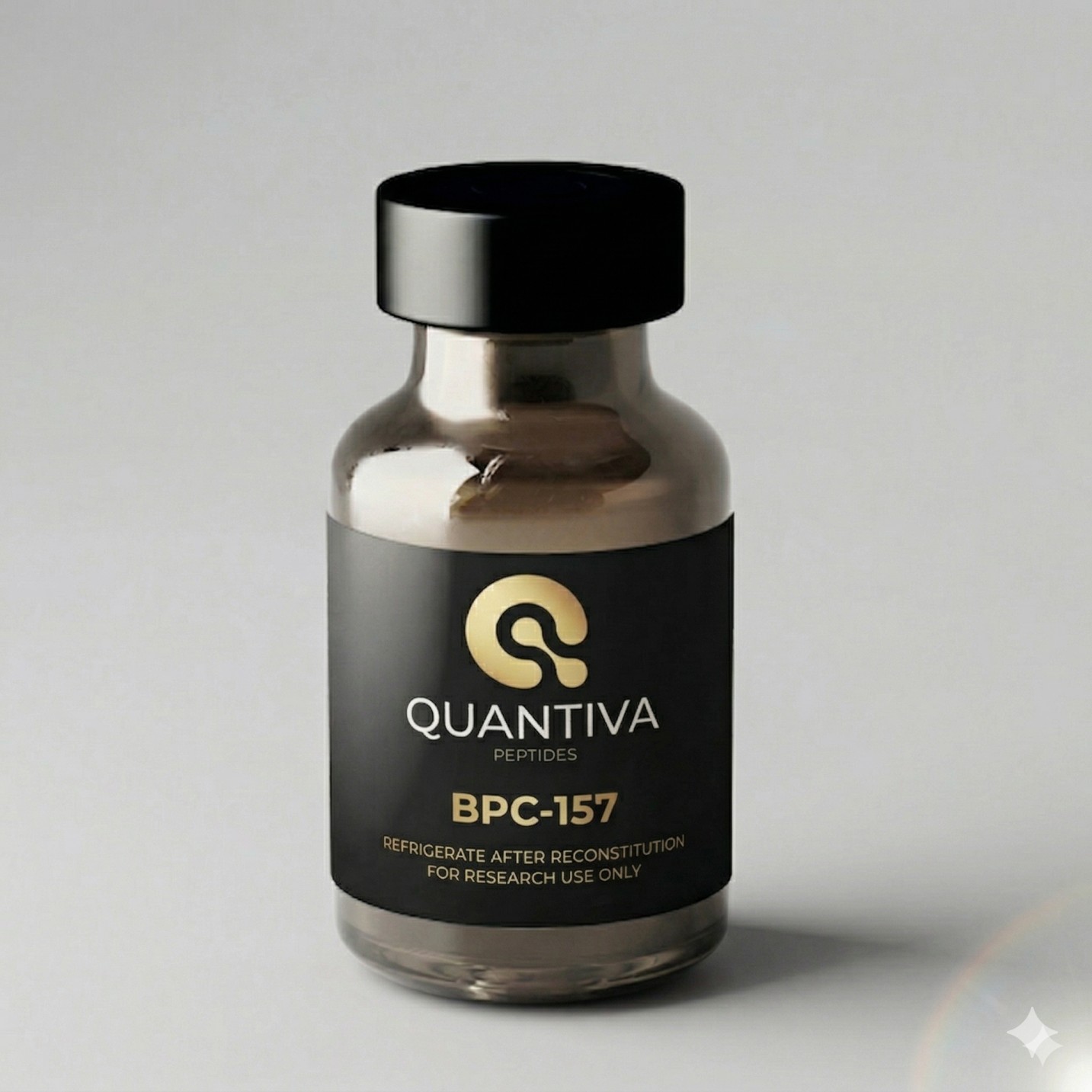 BPC-157 Quantiva Peptides Gold and Black BPC-157 - Image 1